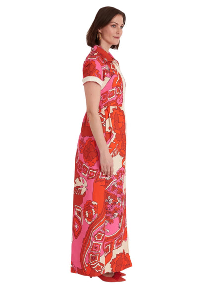 CKB Coulotte Jumpsuit Whirlwind Pink