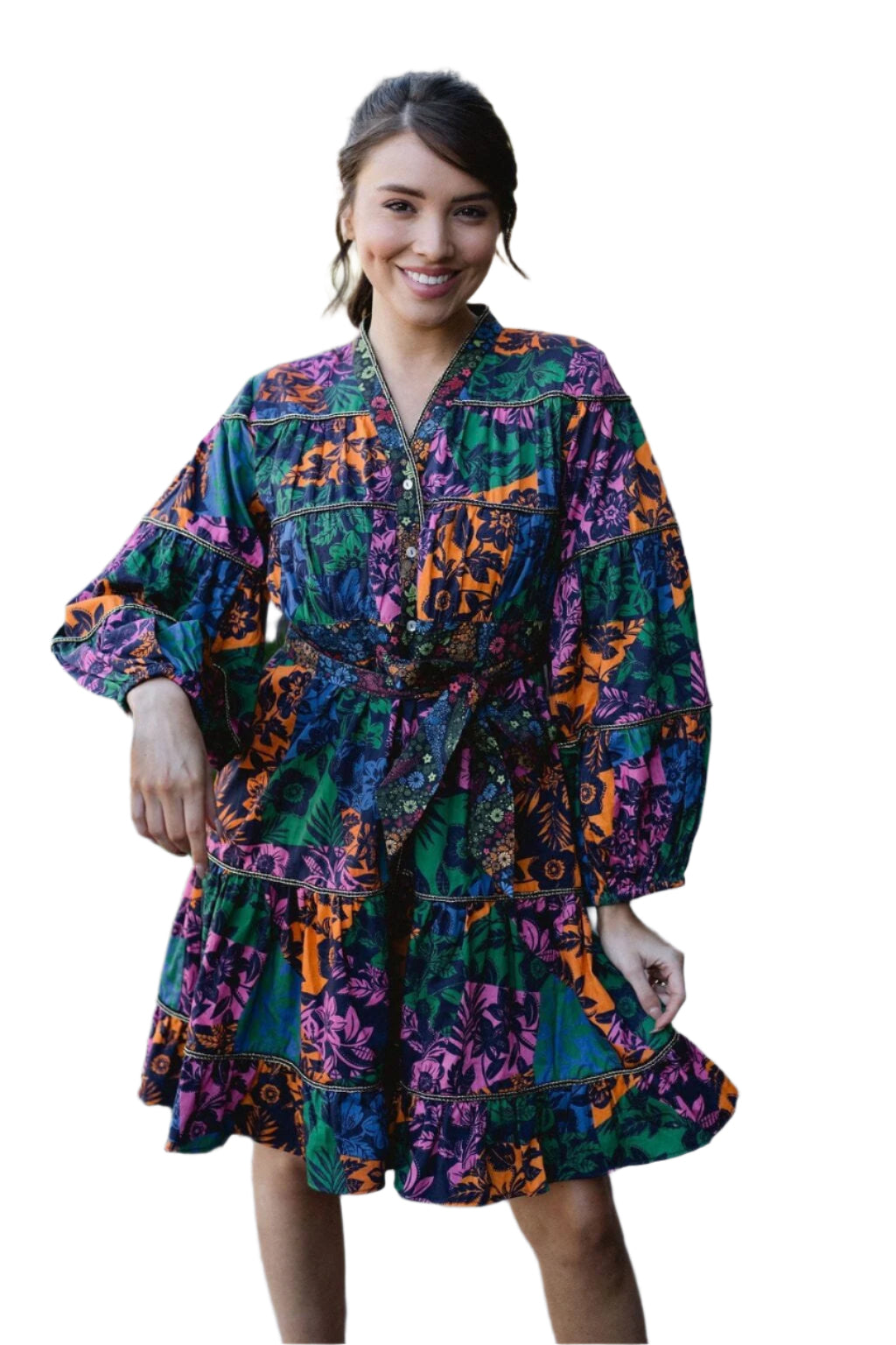 BRI Delaney Dress Multi