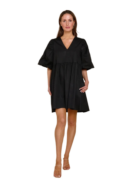 SOF Denton Dress Black O/S