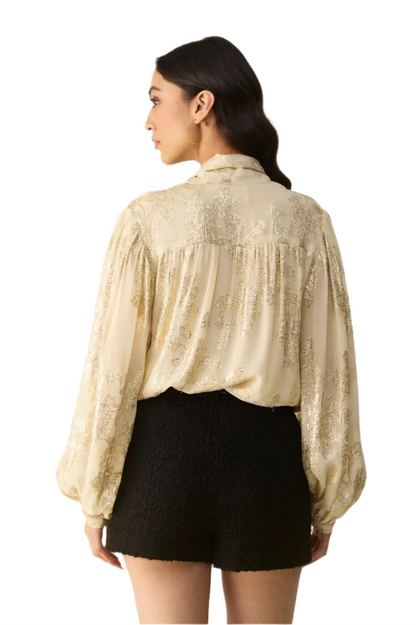 CJ Elegance Blouse Ivory