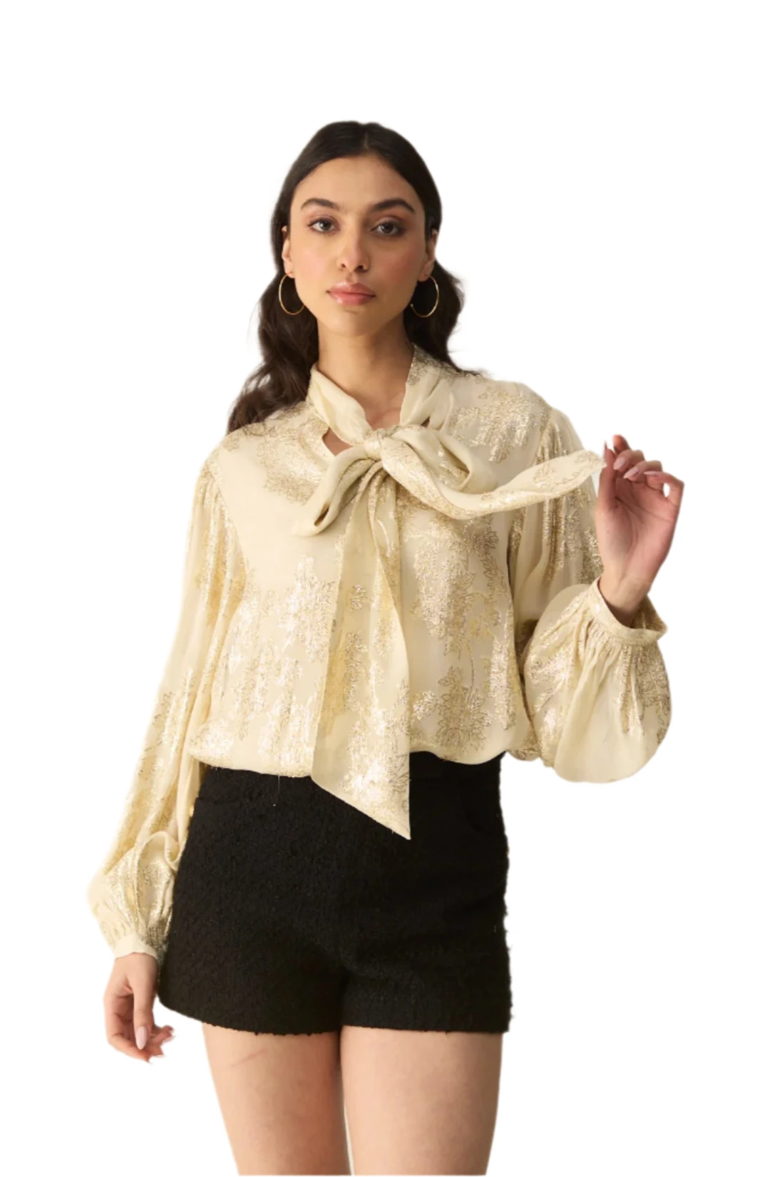 CJ Elegance Blouse Ivory