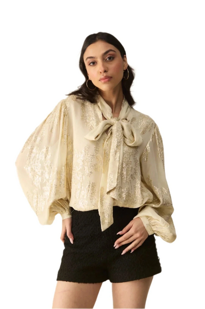 CJ Elegance Blouse Ivory