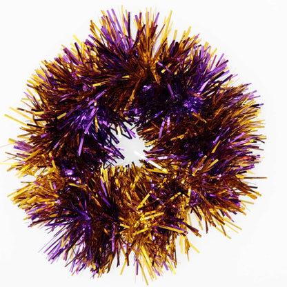 Tinsel Scrunchie Black/Gold