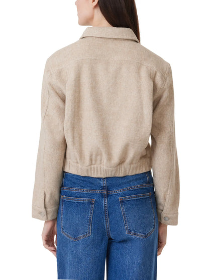 HAB HFE01995J Jacket Oatmeal