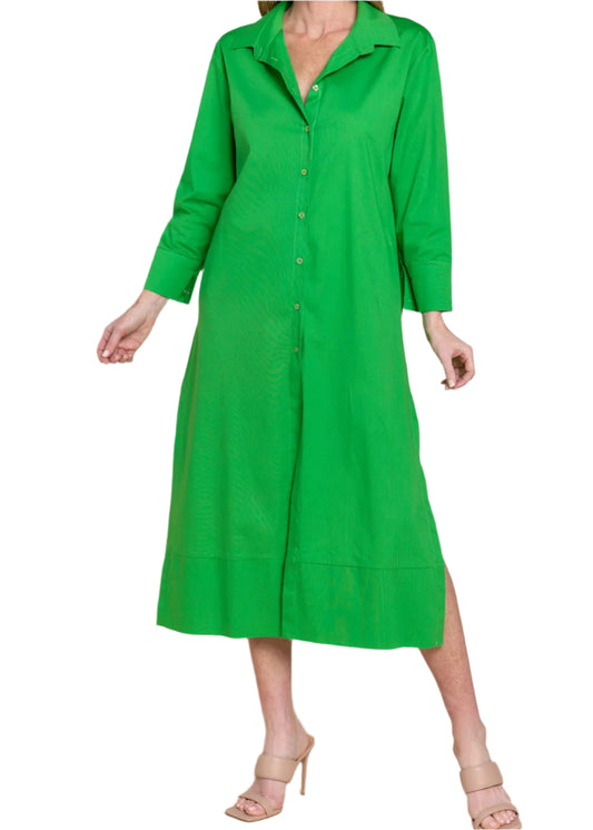 Milan Dress - Apple Green