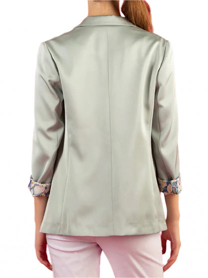JLC SS23J001T Blazer Teal