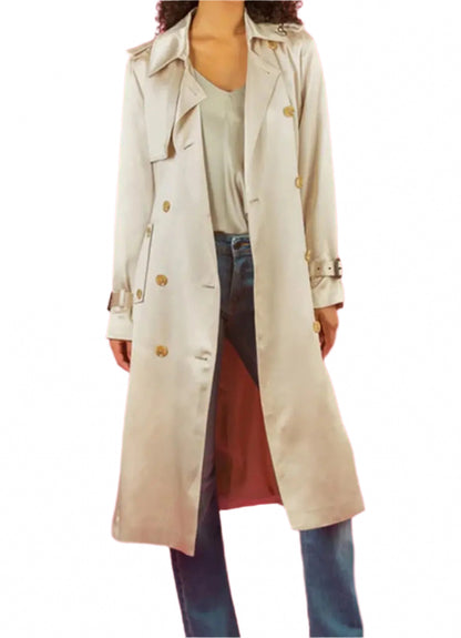 JLC SS23J2100A Trench Coat Champagne