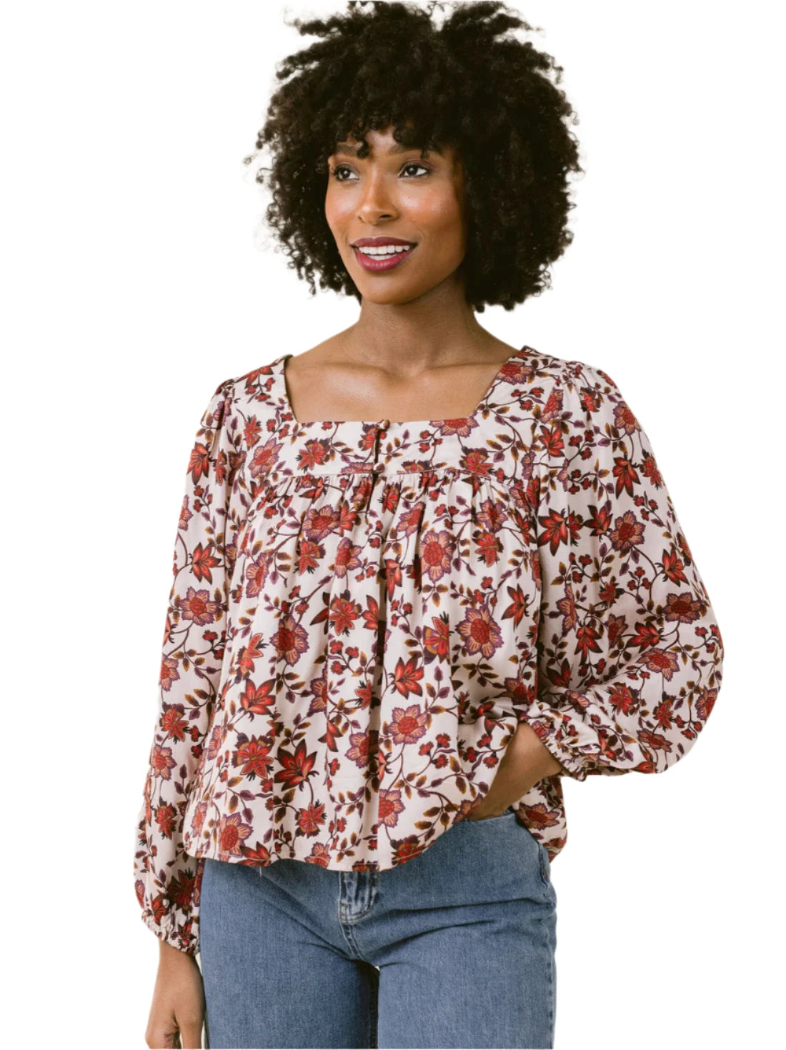 LR Kendall Blouse Autumn Vine