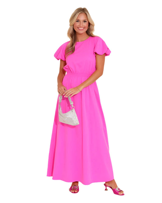 AA Porter Mpi Dress Maui Pink