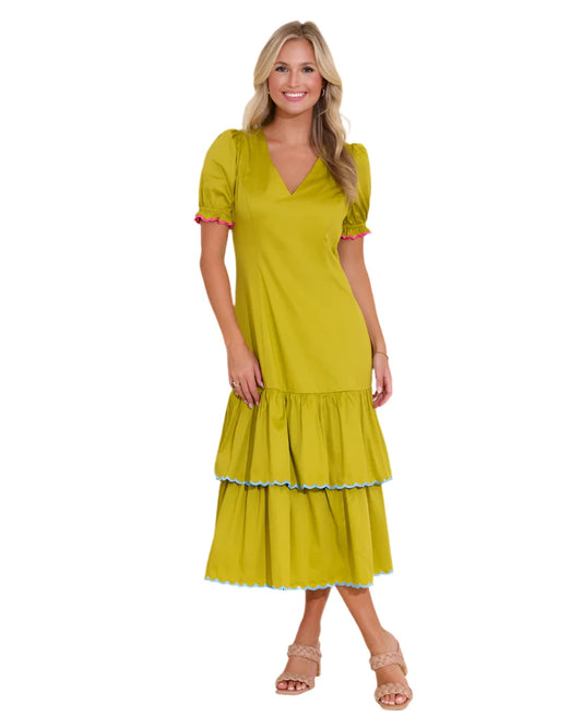 AA Riley Gra Dress Grass