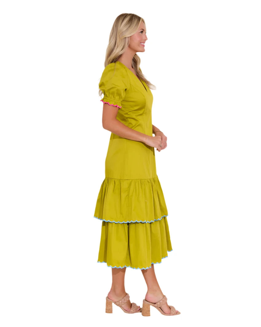 AA Riley Gra Dress Grass