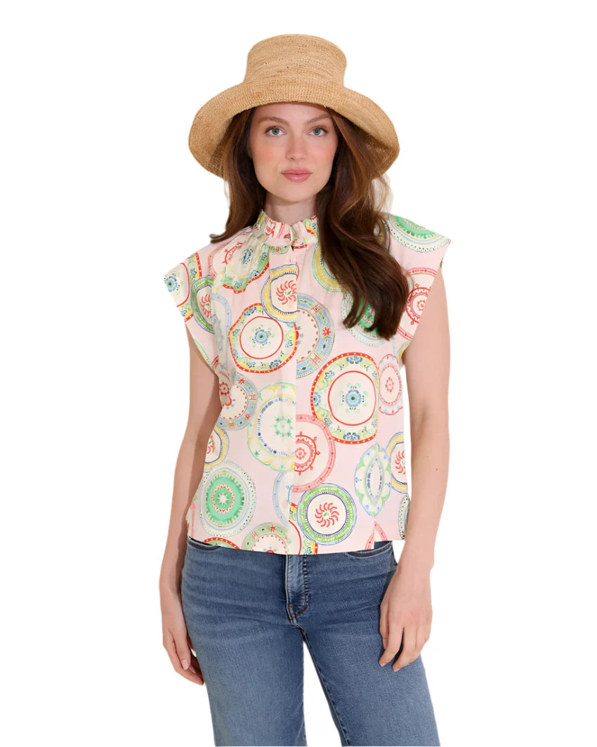Birkin Top - Porcelain