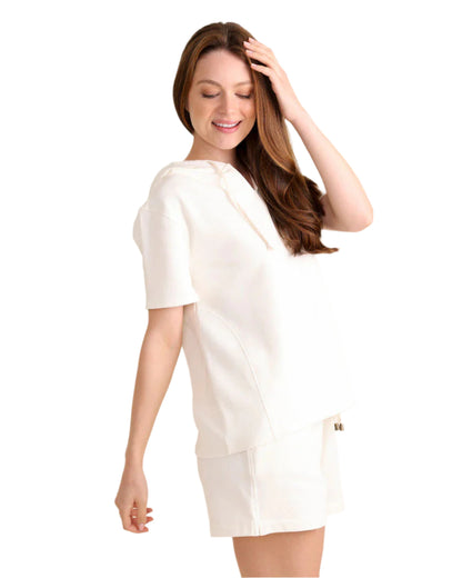 Monroe Short - White