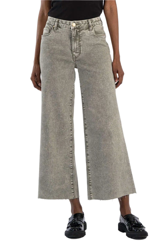 Meg High Rise Pants - Sage Green