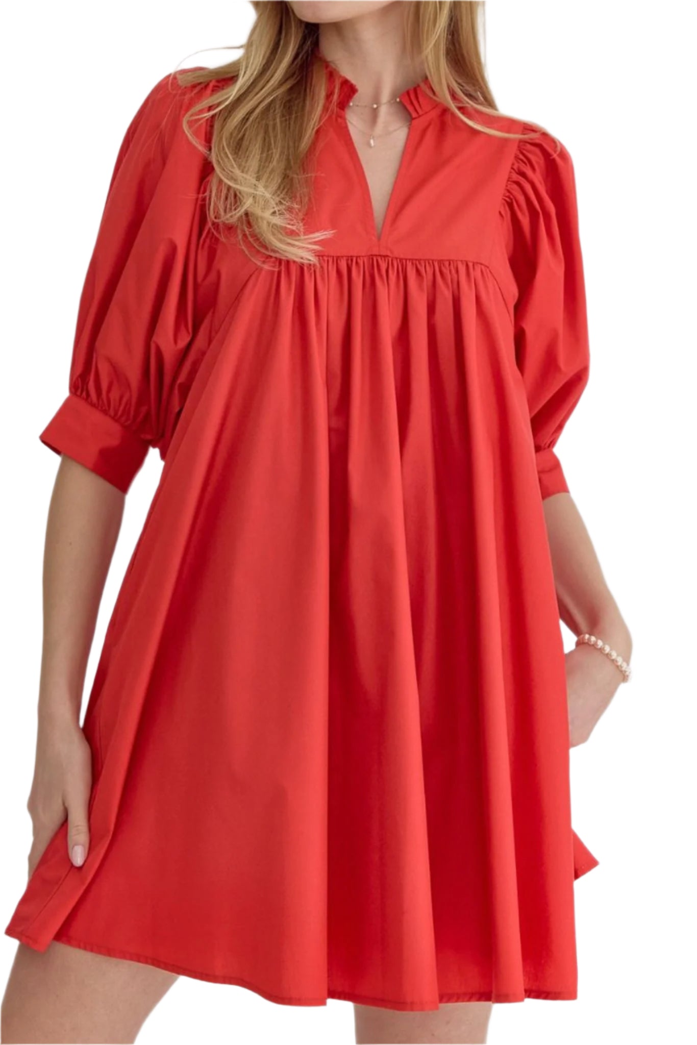 Lead the Way Dress Red