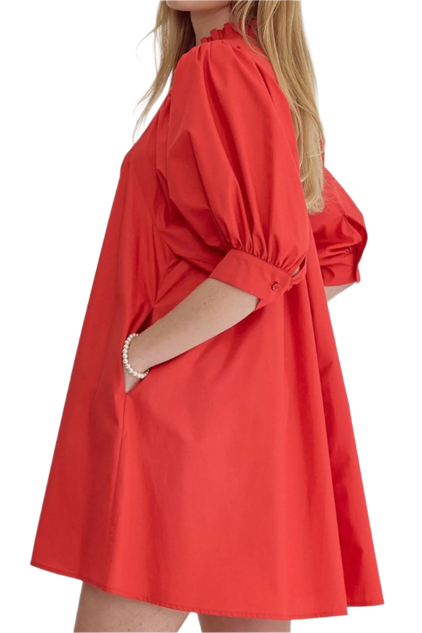 Lead the Way Dress Red