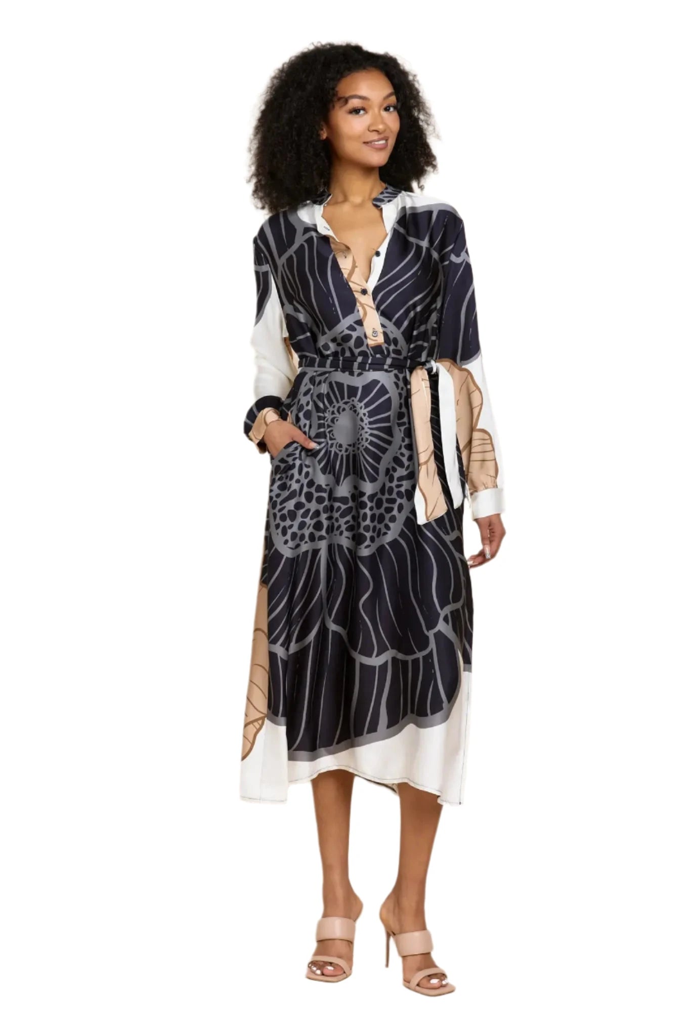 SOF Meena Dress Fiore Oro O/S