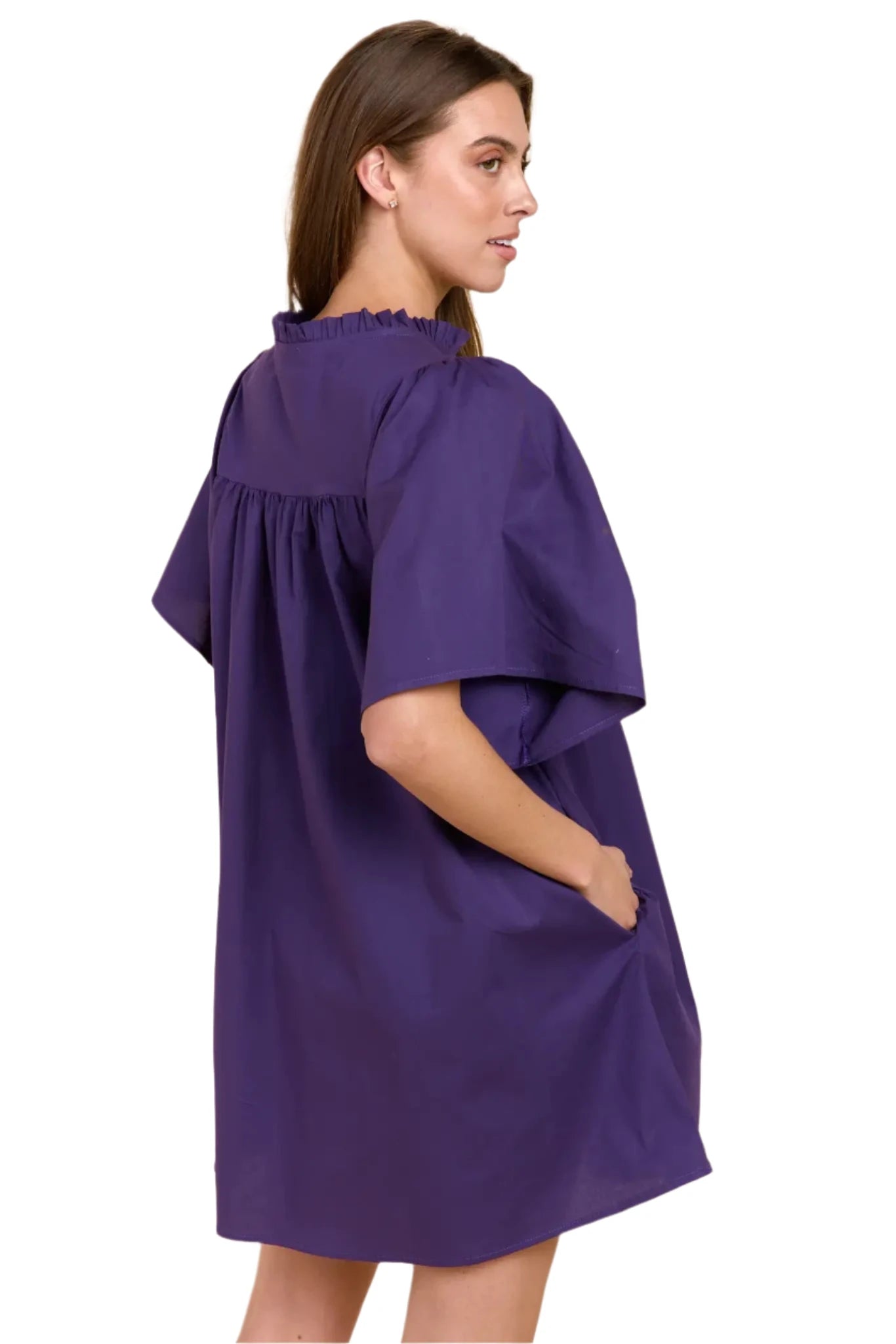 SOF Nicola Dress Violet O/S