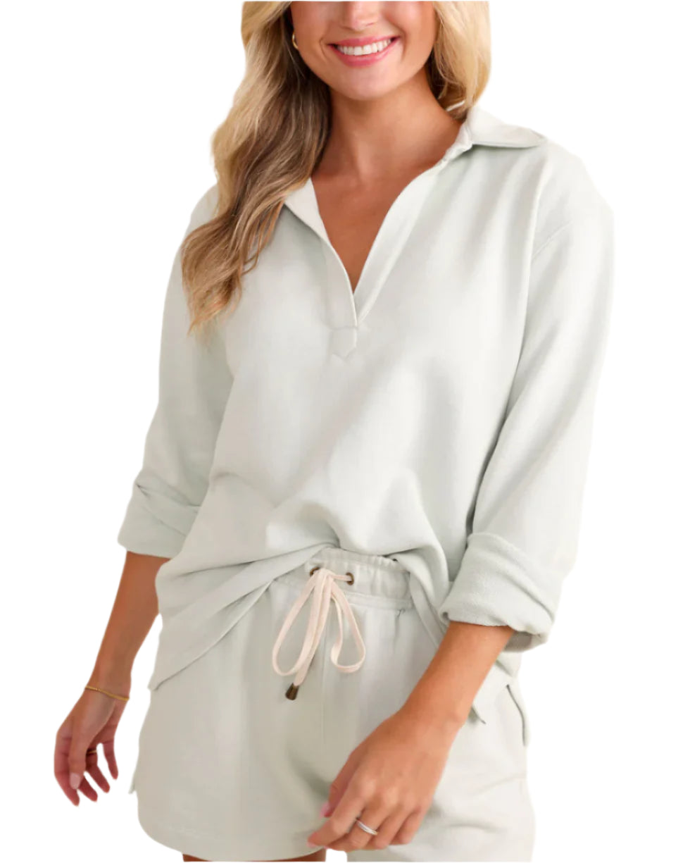 Orleans Top - Sea Grass