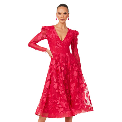HEL Parker Dress Fuchsia