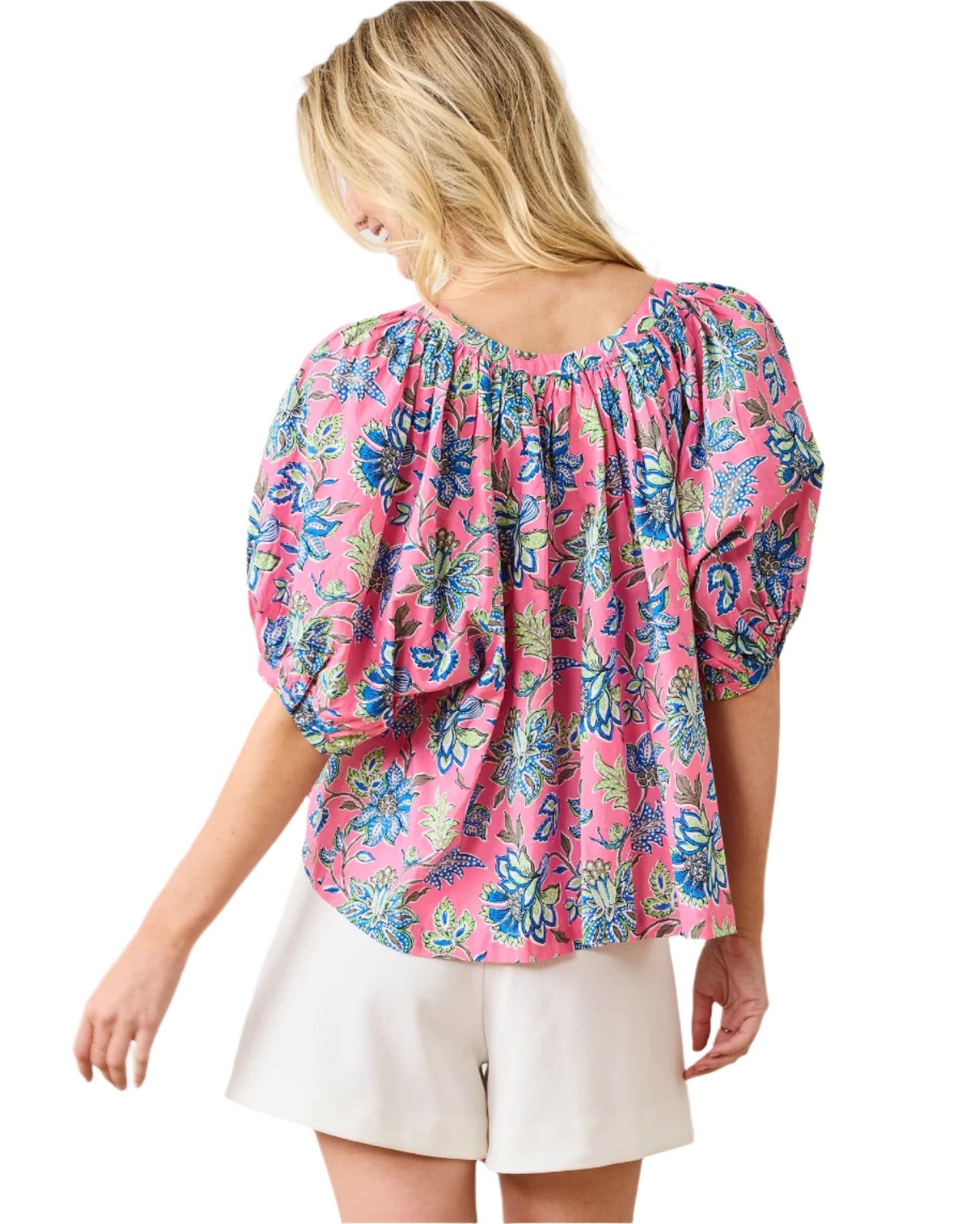 PF Gilmore Top GardenScape - Pink Palace
