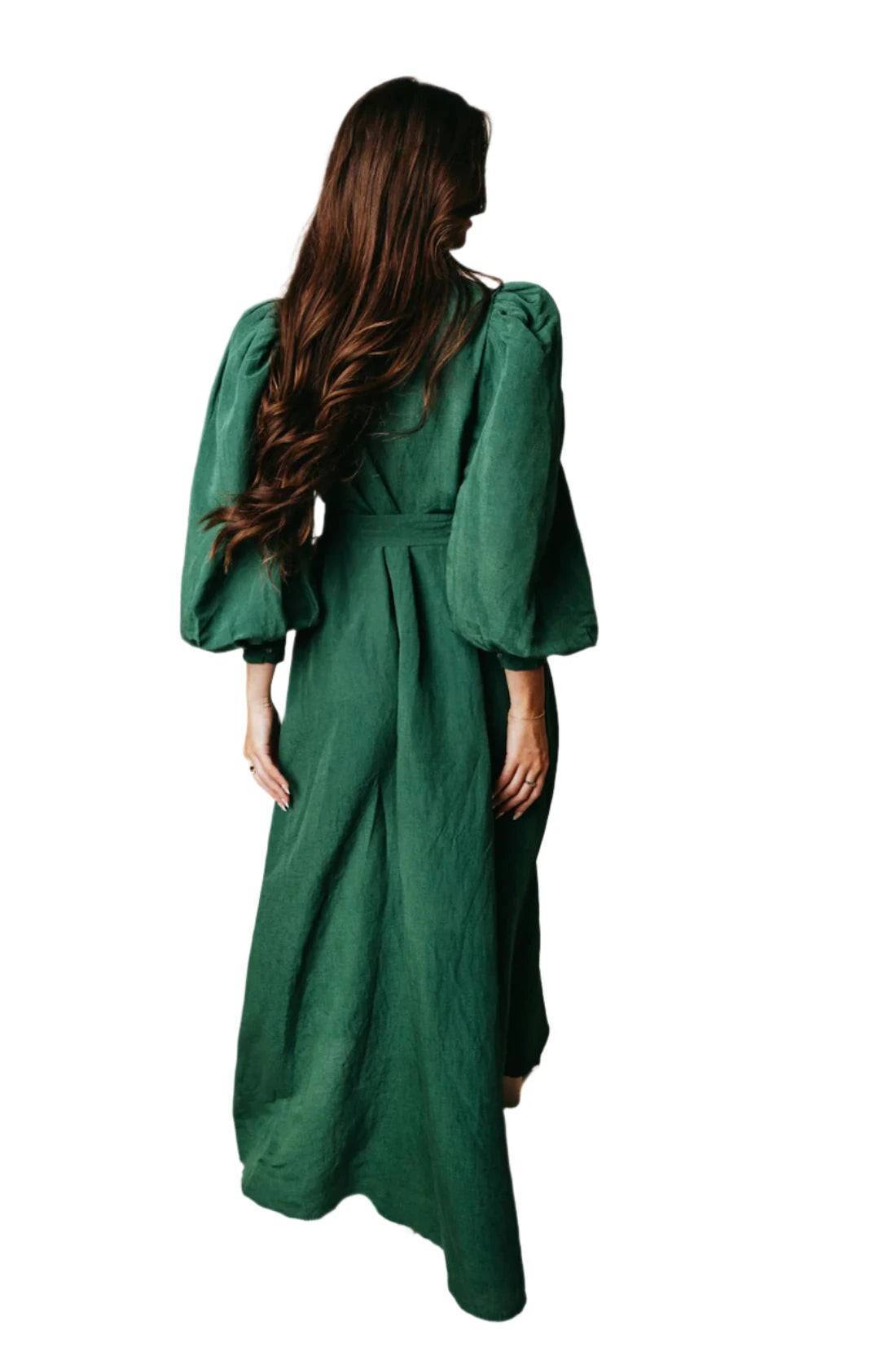 LR Quinn Dress Hunter Green