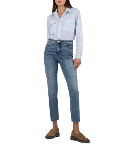 KUT | Rachel High Rise Jean