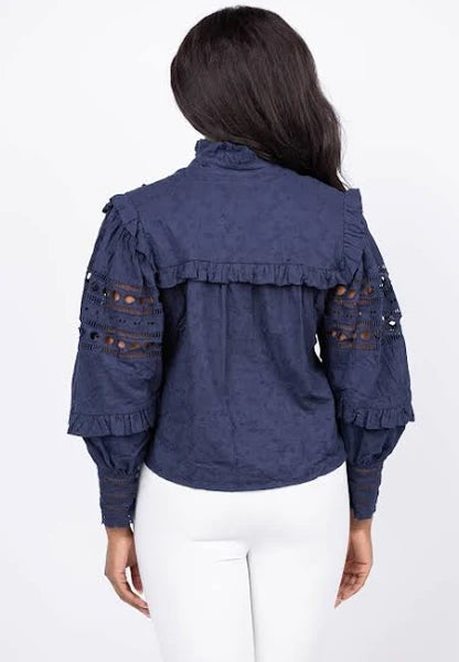 The Danielle Shirt - Navy