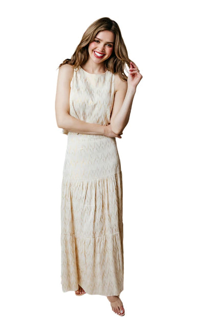 LR Sunday Skirt Gold Sparkle
