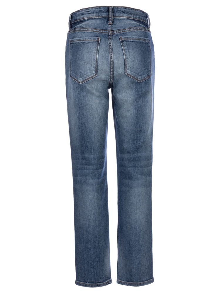KUT | Reese Straight Leg Jean Medium Wash