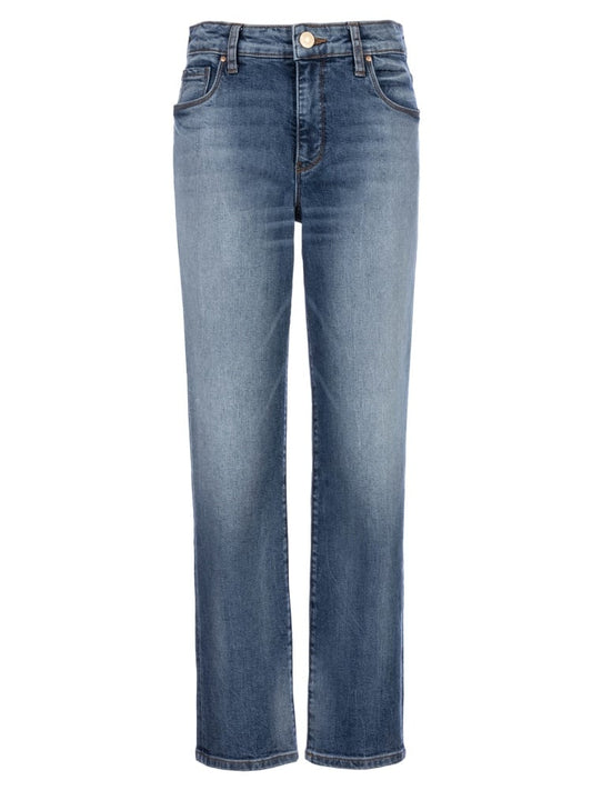 KUT | Reese Straight Leg Jean Medium Wash